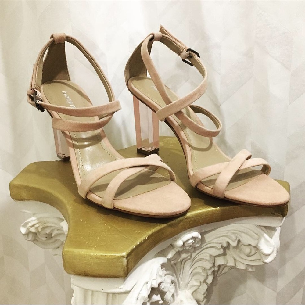 Suede Strappy Sandals